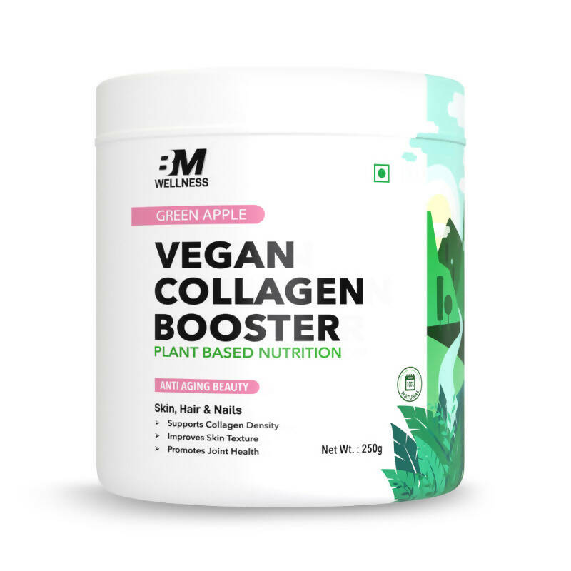 BM Wellness Vegan Collagen Booster - Green Apple | Grocsy