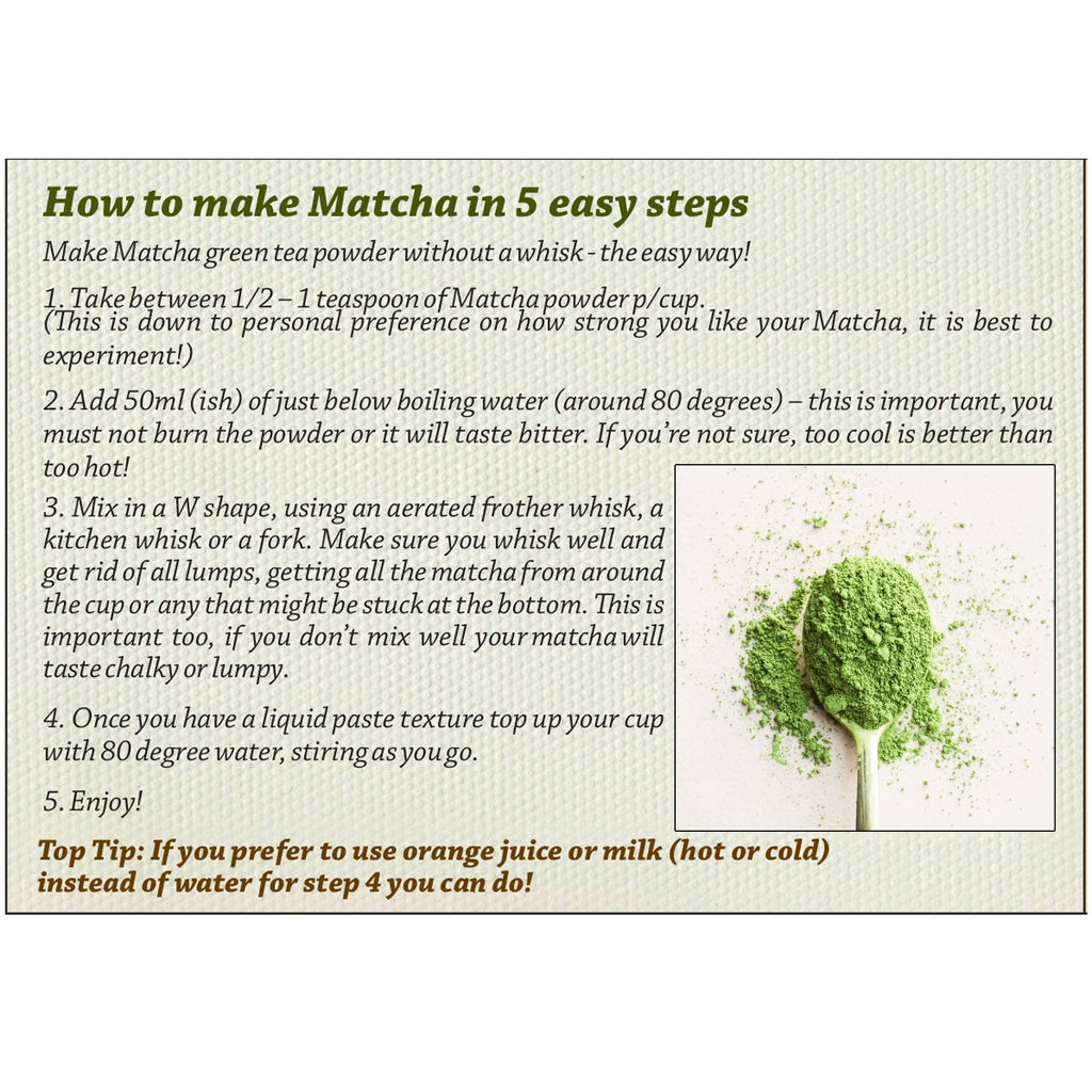 The Tea Trove - Matcha Green Tea | Grocsy