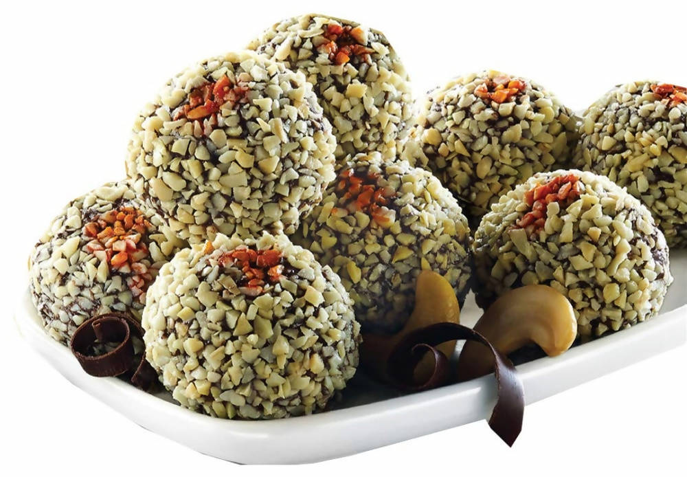 Haldiram's Kaju Chocolate Ladoo | Grocsy
