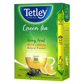 Tetley Long Leaf Green Tea With Lemon | Grocsy