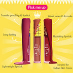 LoveChild By Masaba Gupta Bonus Transfer-proof Rustic Orange Liquid Lipstick | Grocsy