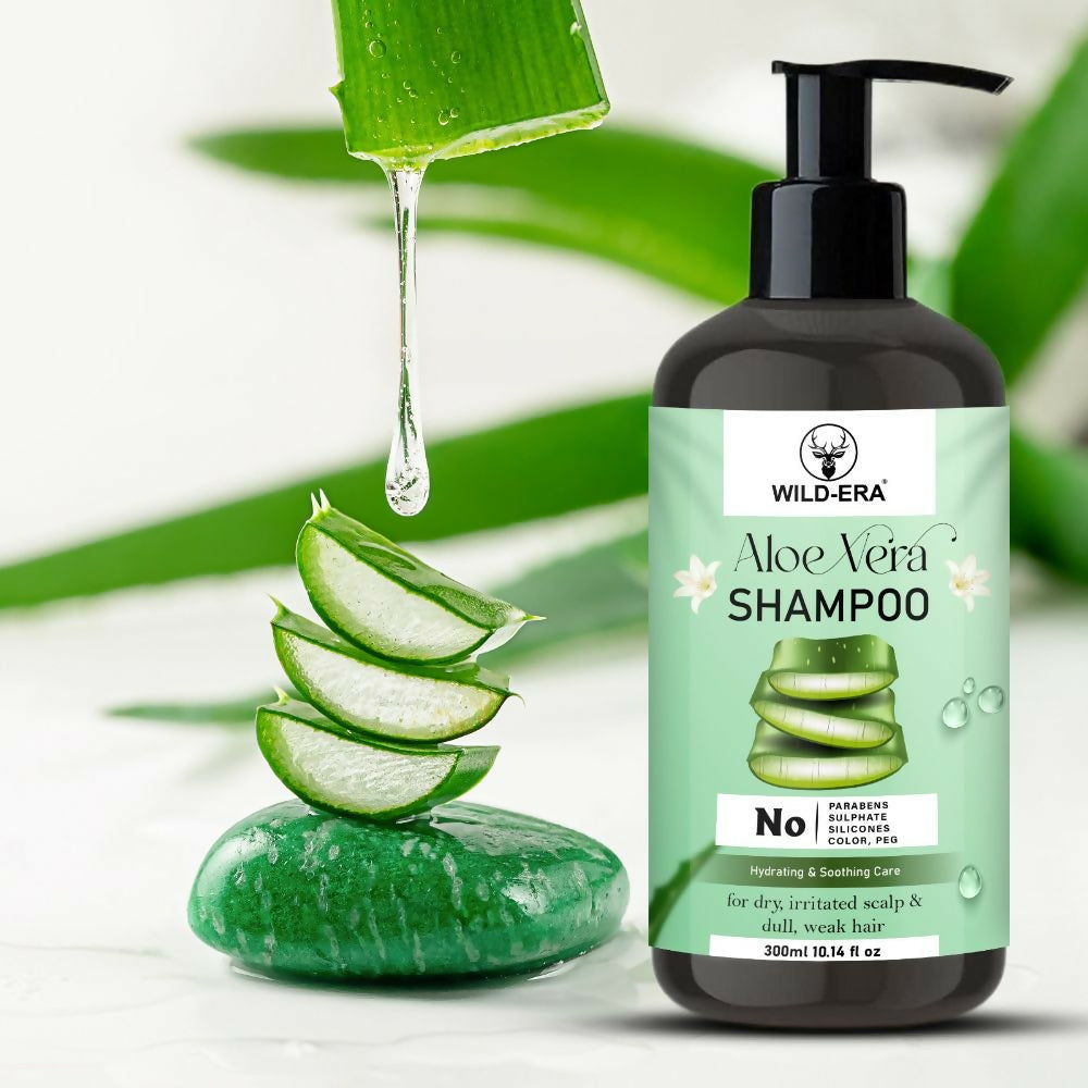 Wildera Natural Aloevera Herbal Hair Cleanser/Shampoo | Grocsy