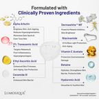Lumosique Brightening And Moisturizing Face Serum | Grocsy