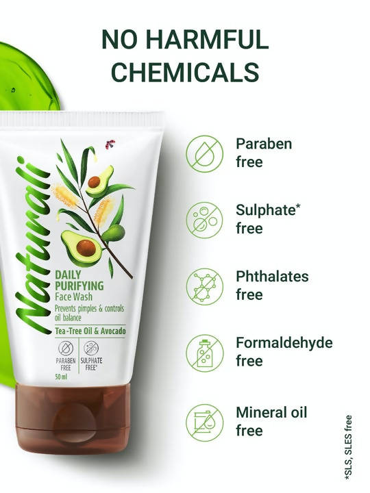 Naturali Daily Purifying Face Wash | Grocsy