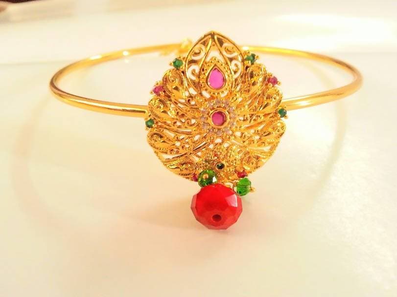 Multicolor Kemp Bridal Armlet | Grocsy