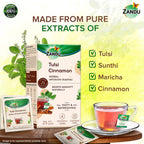 Zandu Tulsi Cinnamon Ayurvedic Infusion Tea | Grocsy