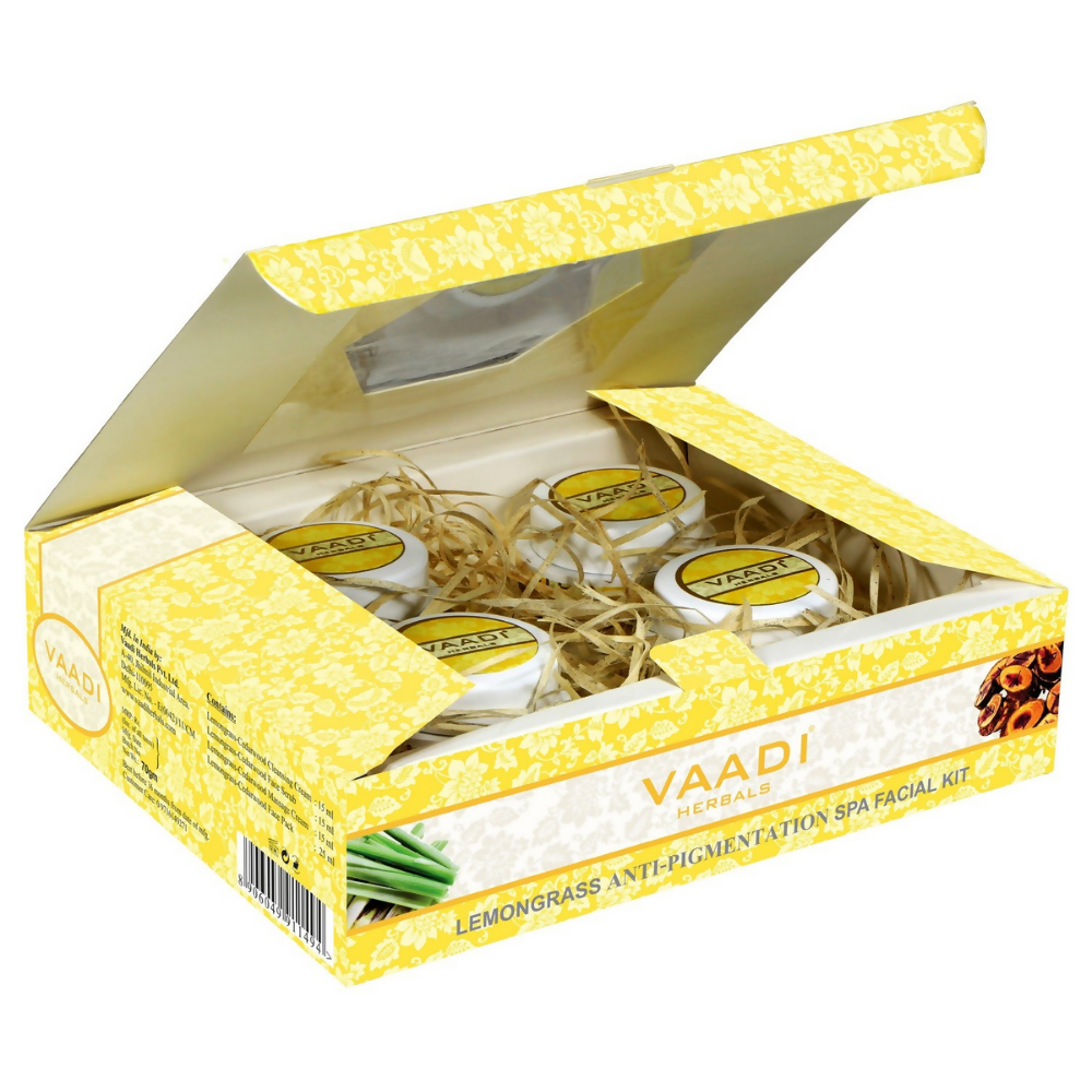 Vaadi Herbals Lemongrass Anti Pigmentation Spa Facial Kit | Grocsy