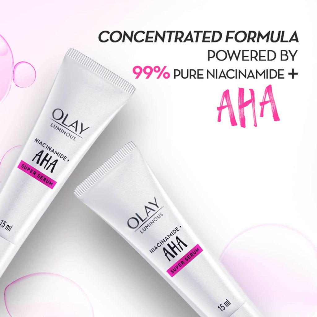Olay Aha & Niacinamide Super Serum | Grocsy