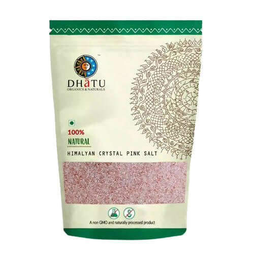Dhatu Organics & Naturals Himalaya Crystal Pink Salt | Grocsy