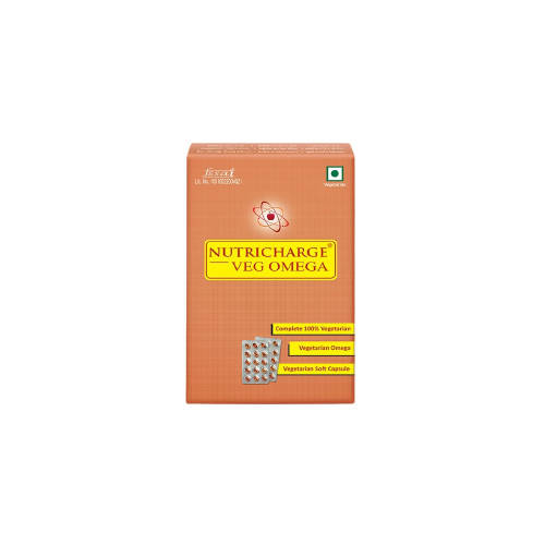 Nutricharge Veg Omega Capsules | Grocsy