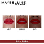 Maybelline New York Color Sensational Creamy Matte Lipstick / 691 Rich Ruby | Grocsy