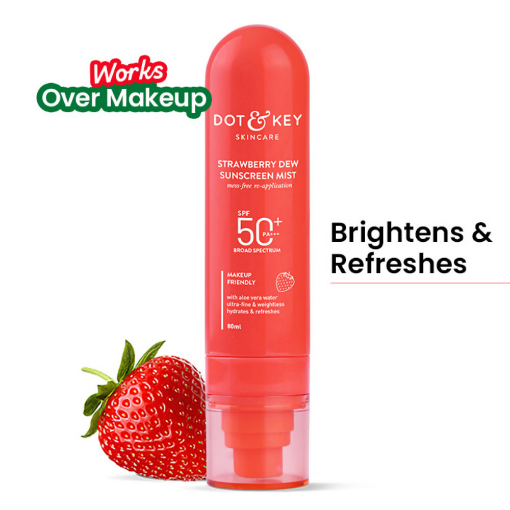 Dot & Key Strawberry Dew Sunscreen Mist SPF 50+ | Grocsy
