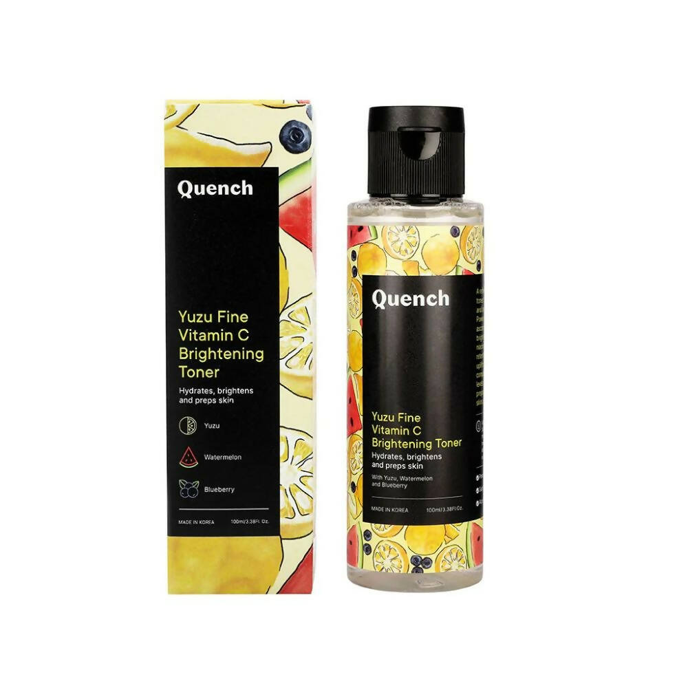 Quench Botanics Yuzu Fine Vitamin C Brightening Toner - Korean Skincare | Grocsy