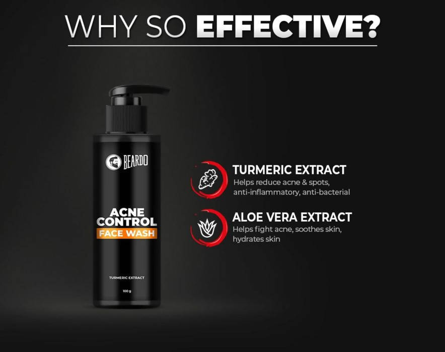 Beardo Acne Control Face Wash | Grocsy