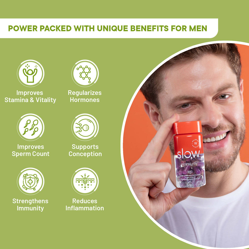 Wellbeing Nutrition Slow | Fertility for Her Capsules | Grocsy