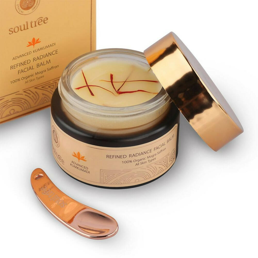 Soultree Advanced Kumkumadi Refined Radiance Facial Balm | Grocsy