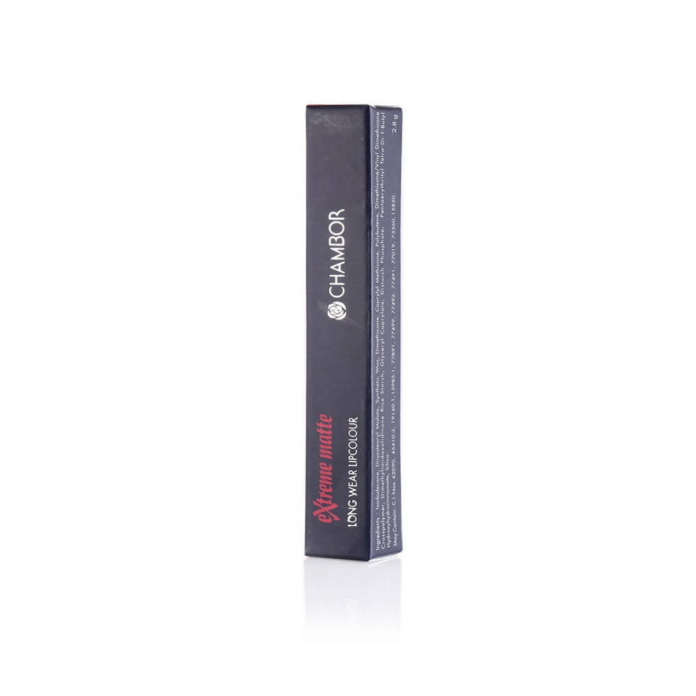 Chambor Saddle Brown 10 Extreme Matte Long Wear Lip Colour | Grocsy