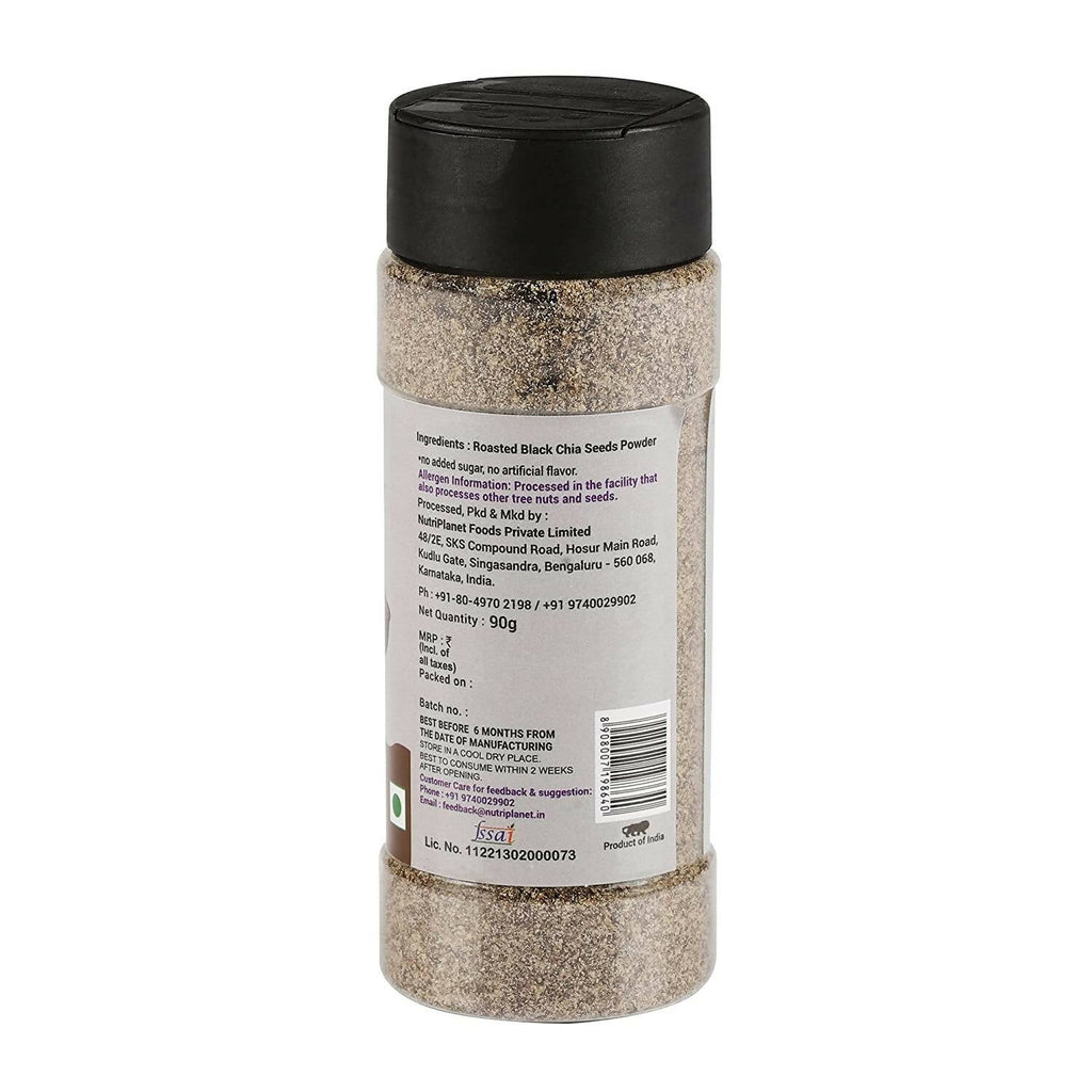 Fulsome Black Chia Seeds Powder (Roasted) | Grocsy