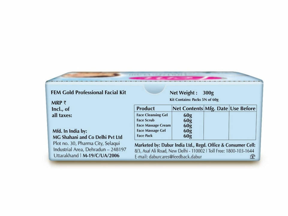Fem Queen's Pearl Professional Facial Kit | Grocsy