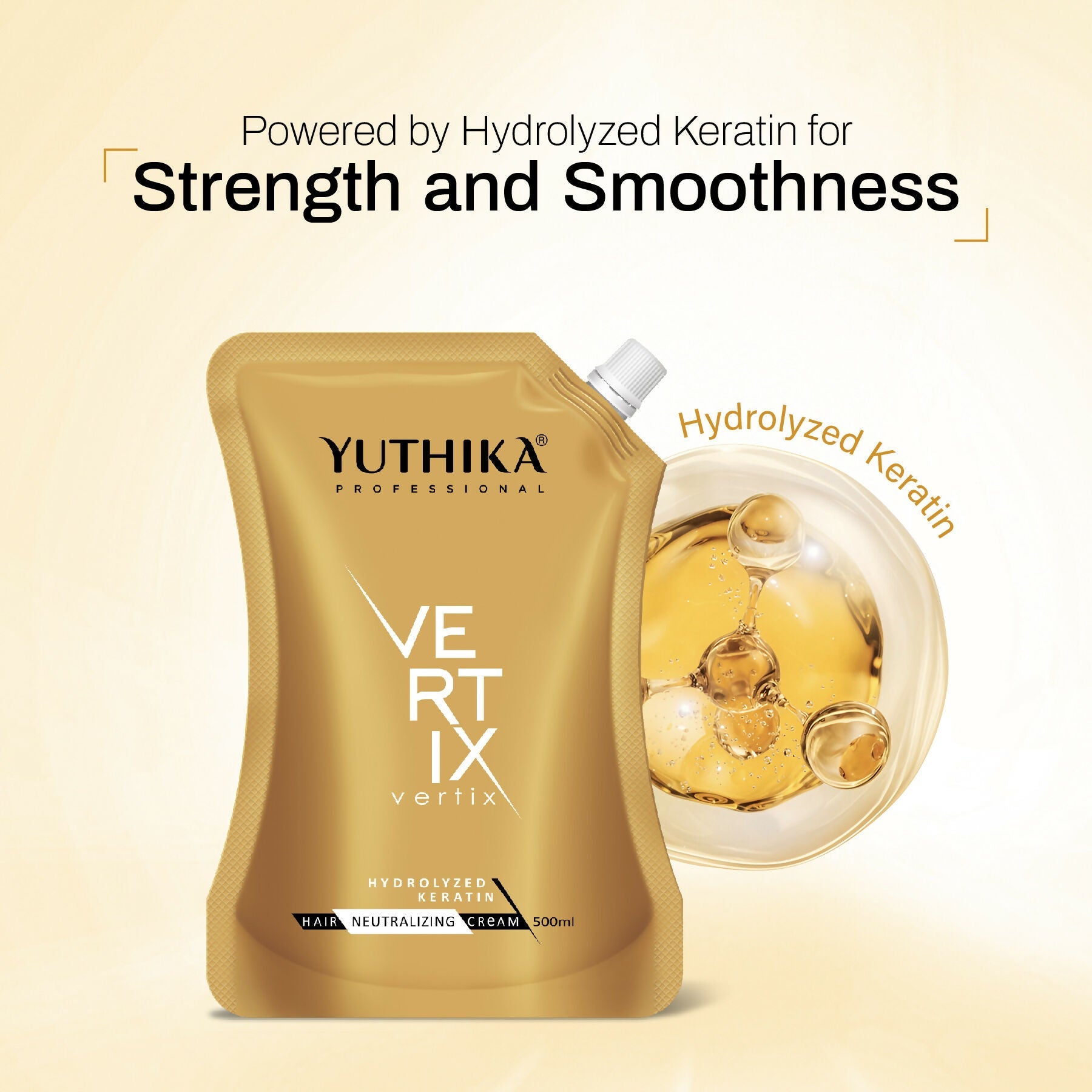 Yuthika Professional Vertix Hair Neutralizing Cream Post Straightening | Grocsy