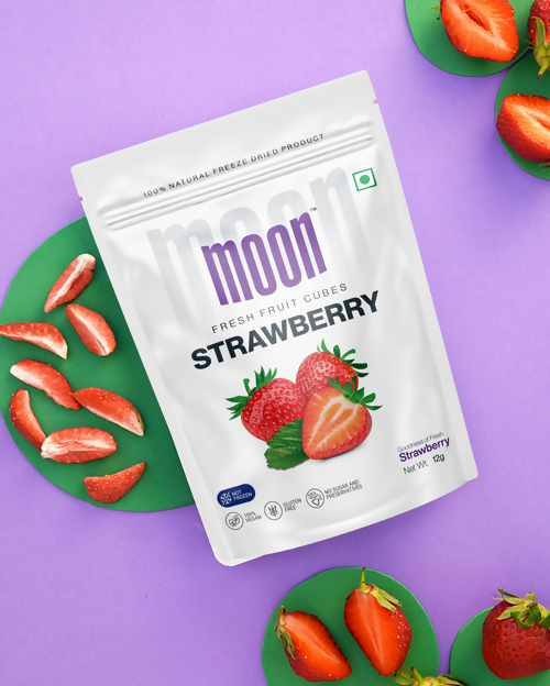 Moon Freeze Dried Strawberry | Grocsy