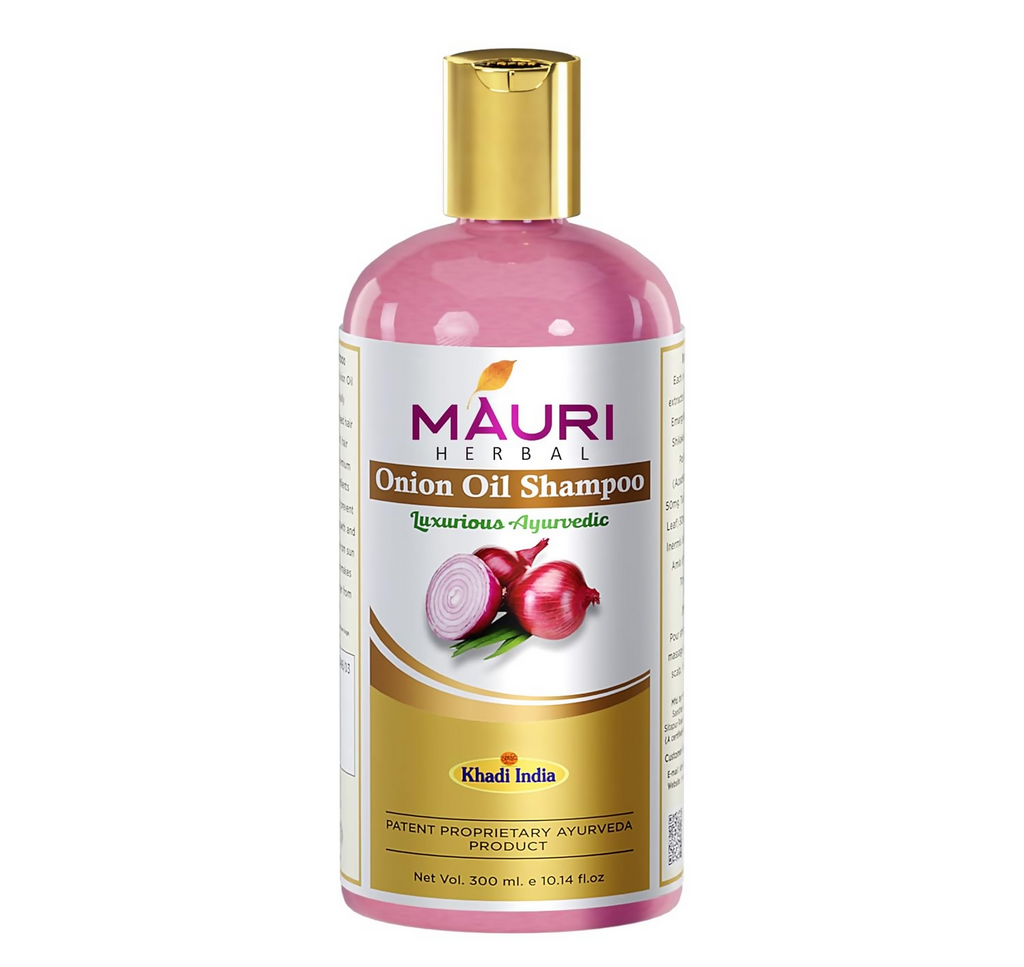 Khadi Mauri Herbal Onion Oil Shampoo | Grocsy