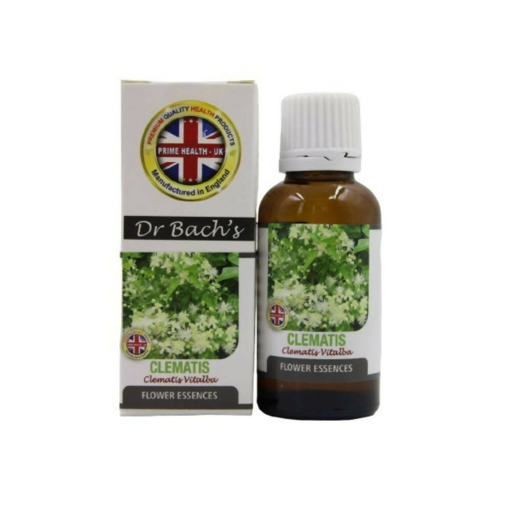 Dr. Bach's Clematis (Pure Essence) Bach Flower | Grocsy