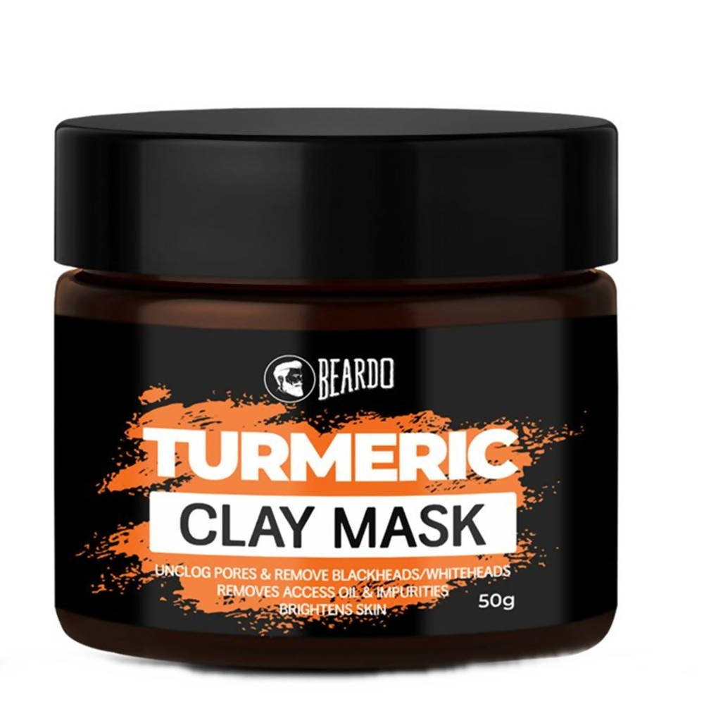 Beardo Turmeric Clay Mask | Grocsy