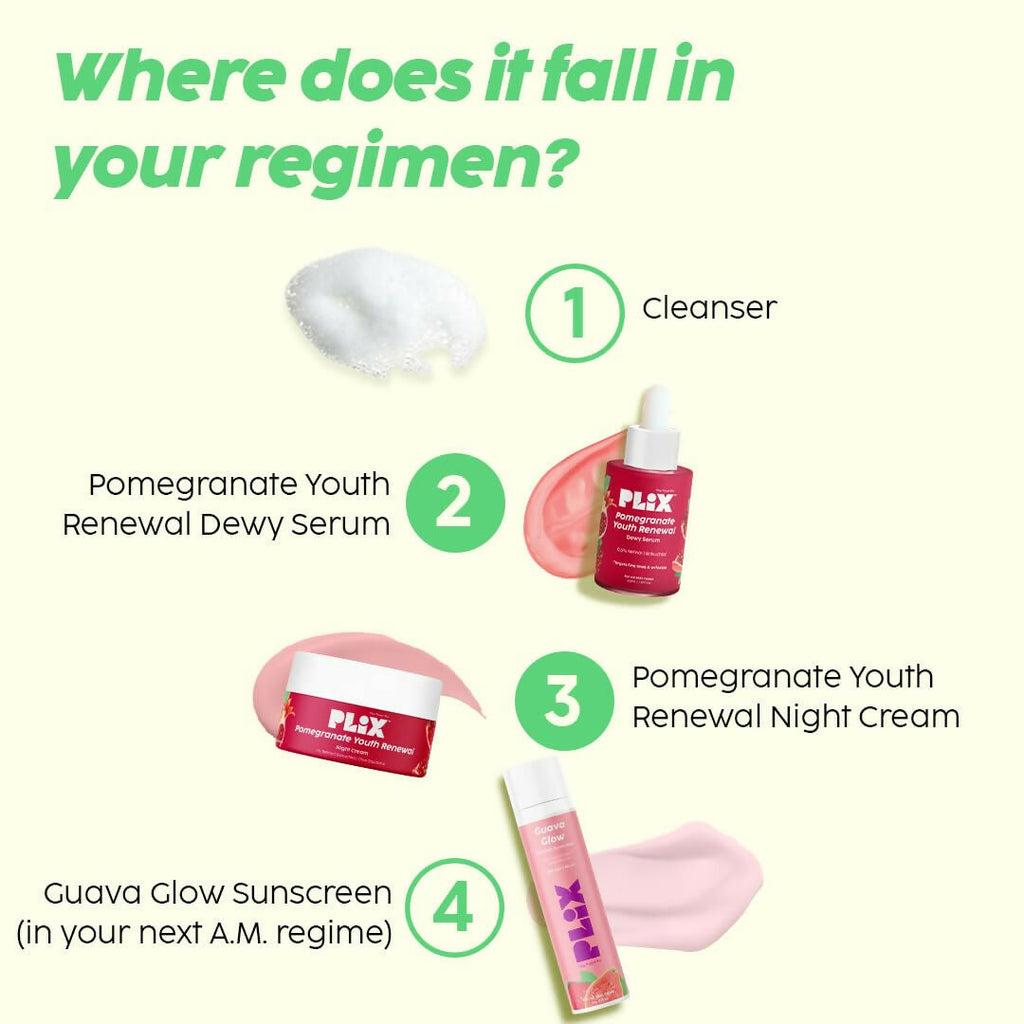 PLIX The Plant Fix 0.6% Retinol Face Serum and 1.20% Retinol Night Cream with Bakuchi Oil | Grocsy