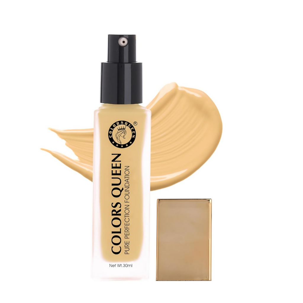 Colors Queen Pure Perfection Foundation – 03 Natural Beige | Grocsy