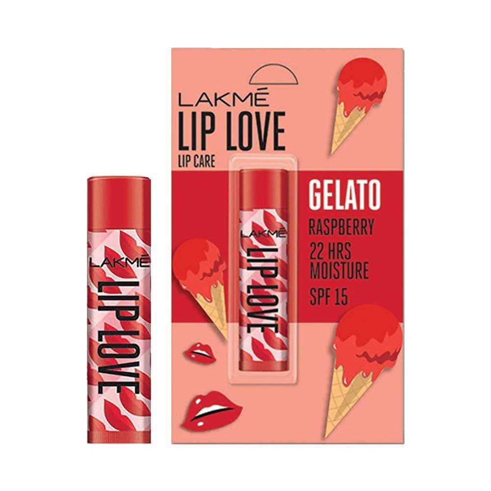 Lakme Lip Love Gelato Chapstick - Raspberry | Grocsy