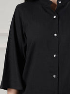 Joban Fashion Women's Black Top With Pant | Grocsy