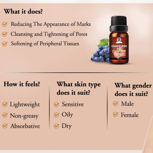 Vital Organics Grapeseed Oil | Grocsy