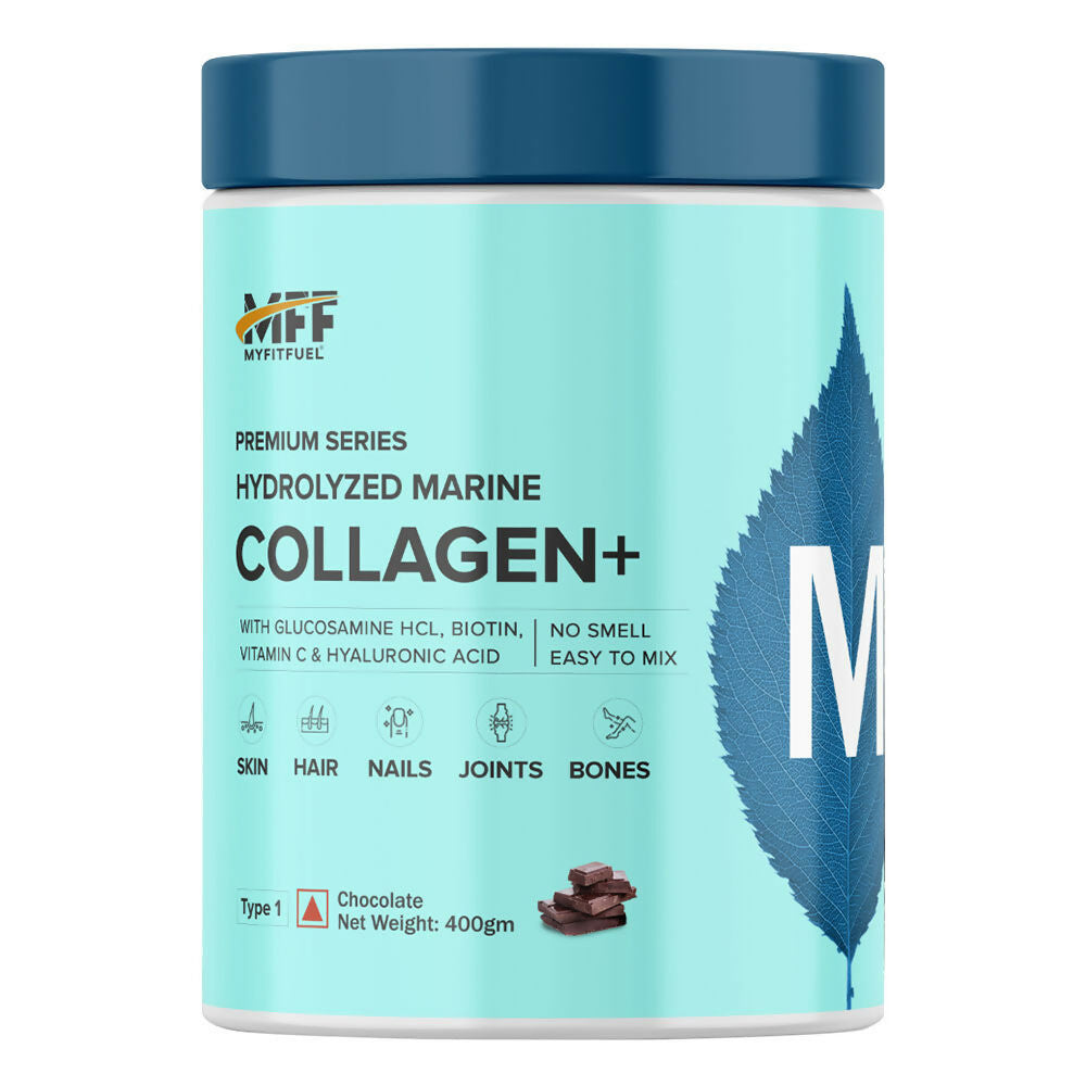 MyFitFuel Hydrolyzed Marine Collagen - Chocolate | Grocsy