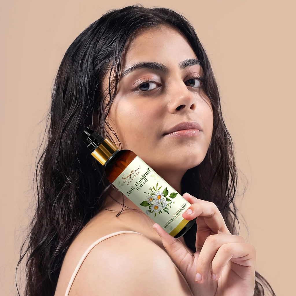 Siya Ayurveda Anti-Dandruff Oil - Ayurvedic Dandruff Treatment | Grocsy