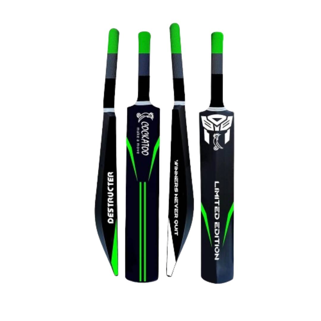 Cockatoo Destructor Plastic Cricket Bat | Grocsy
