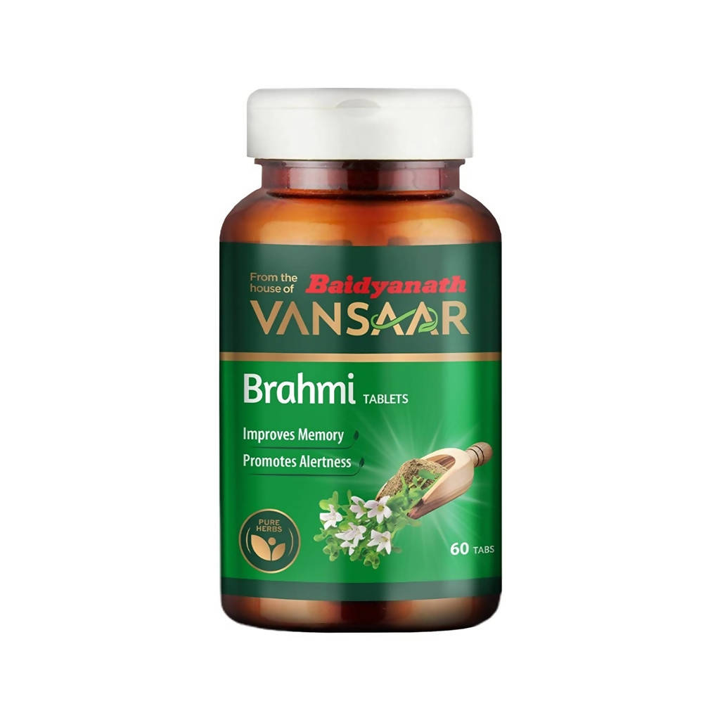 Baidyanath Vansaar Brahmi Tablets | Grocsy