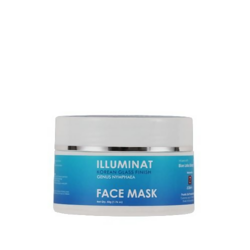 Zobha Illuminat Korean Glass Finish Face Mask With Blue Lotus Water Extract | Grocsy