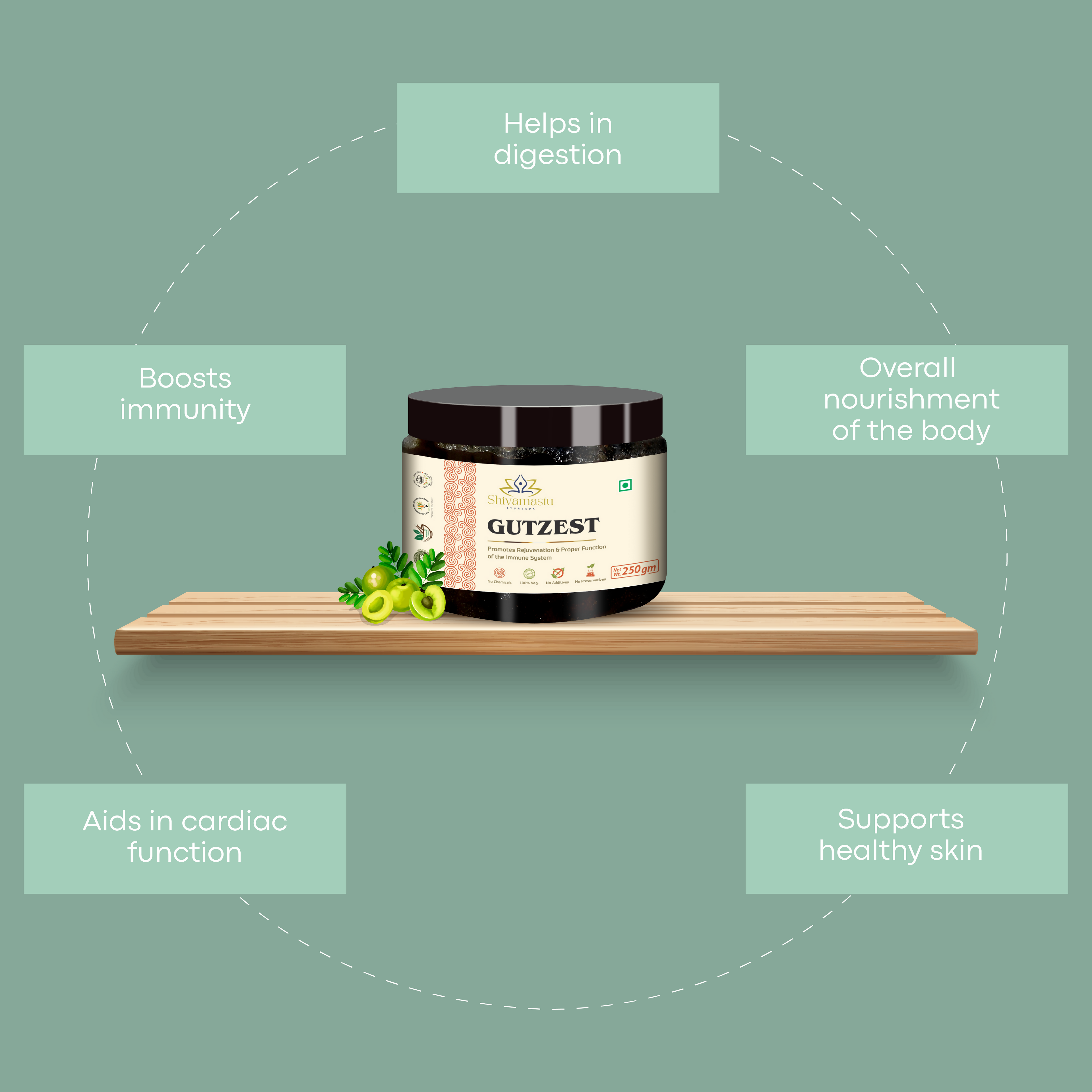 Shivamastu Ayurveda Gutzest Chyawanprash | Grocsy