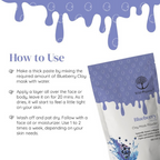 Wild Organic Blueberry Clay Mask Powder | Grocsy