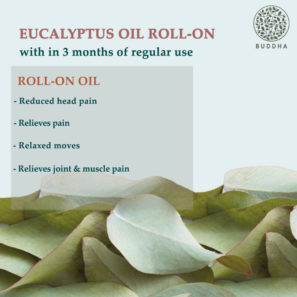 Buddha Natural Eucalyptus Therapeutic Roll-On | Grocsy
