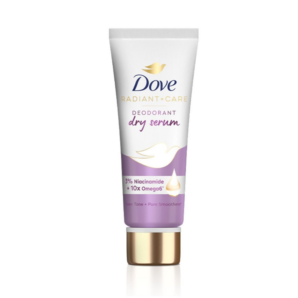 Dove Radiant + Care Deodorant Dry Serum with 3% Niacinamide & 10x Omega6 | Grocsy