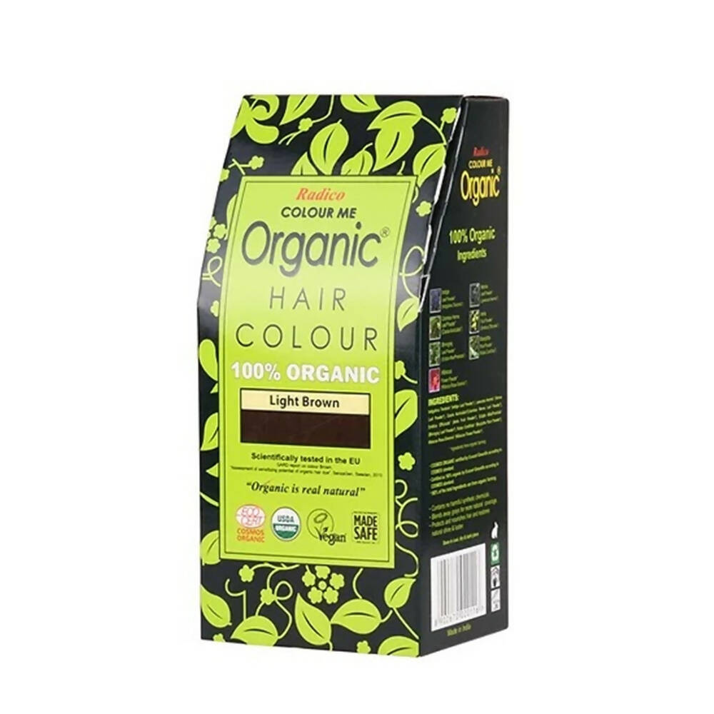 Radico Organic Hair Colour-Light Brown | Grocsy