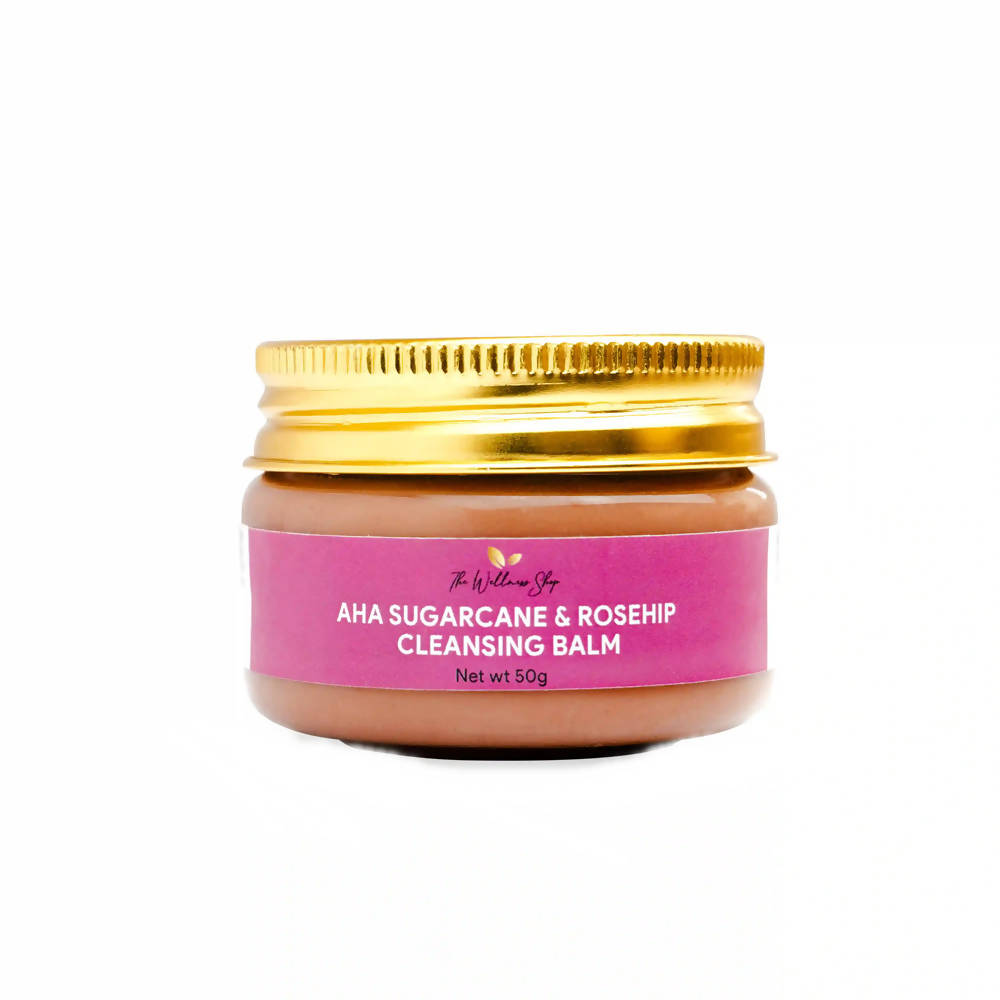 The Wellness Shop Aha Sugarcane And Rosehip Cleansing Balm | Grocsy