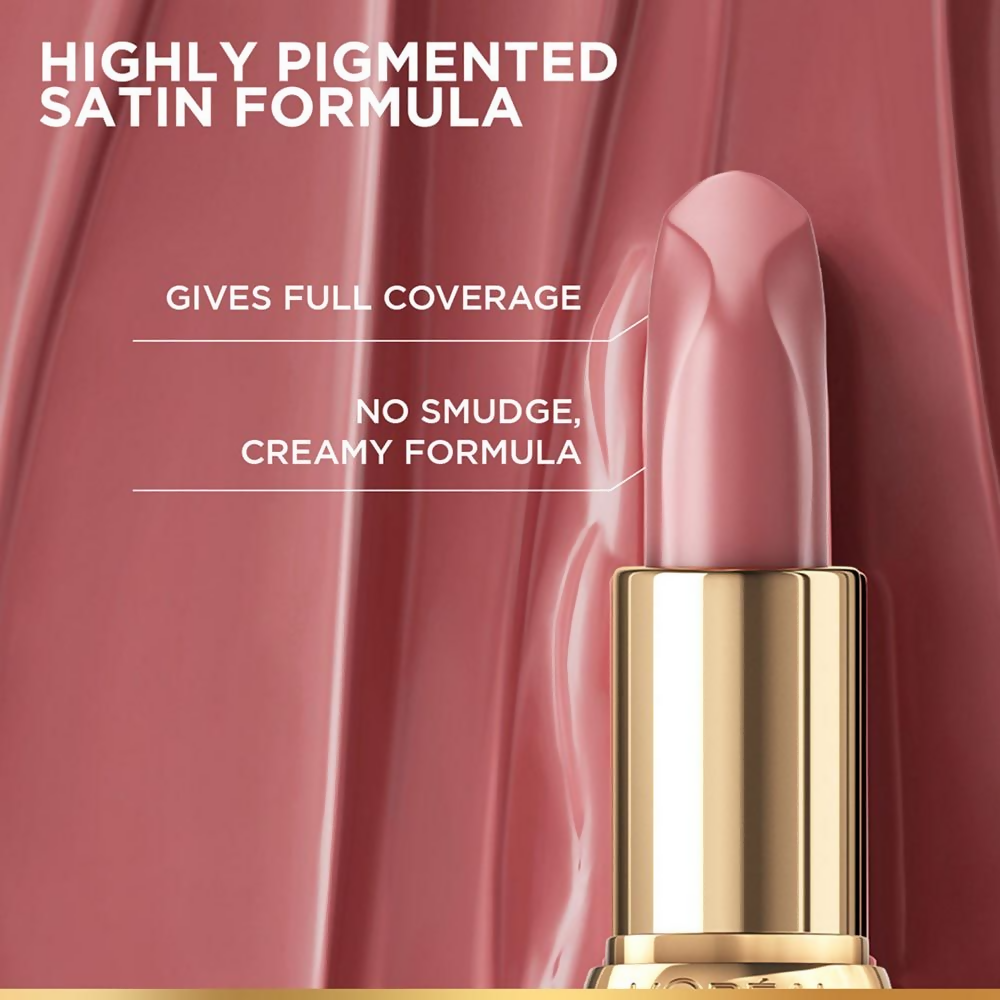 L'Oreal Paris Color Riche Satin Lipstick - 601 Worth It | Grocsy
