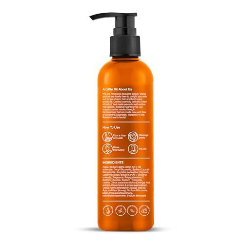 Botanic Hearth Mandarin Orange & Honey Body Wash with Lemon Peel Extract For a Radiant Glow | Grocsy