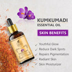 Skiura Nature Kumkumadi Face Glowing Essential Oil | Grocsy