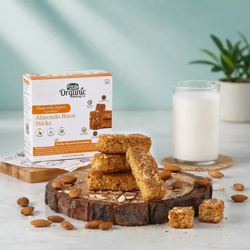 Frissly Organics Almondo Bisco Sticks | Grocsy
