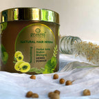 Prakriti Herbals Natural Hair Henna Herbal Amla Brahmi Bhringraj Henna Powder | Grocsy