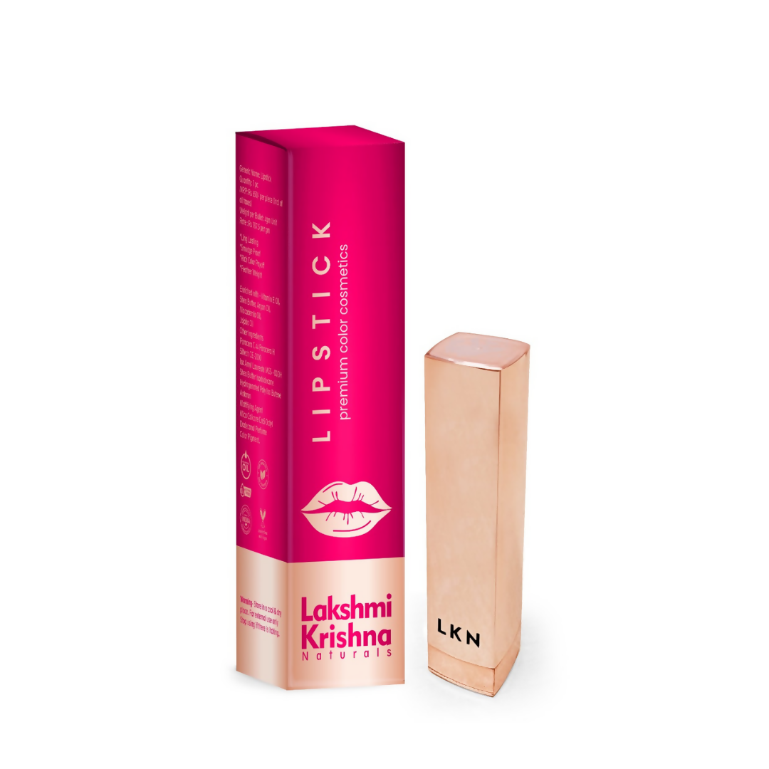 Lakshmi Krishna Naturals Ruby Blossom Lipstick | Grocsy